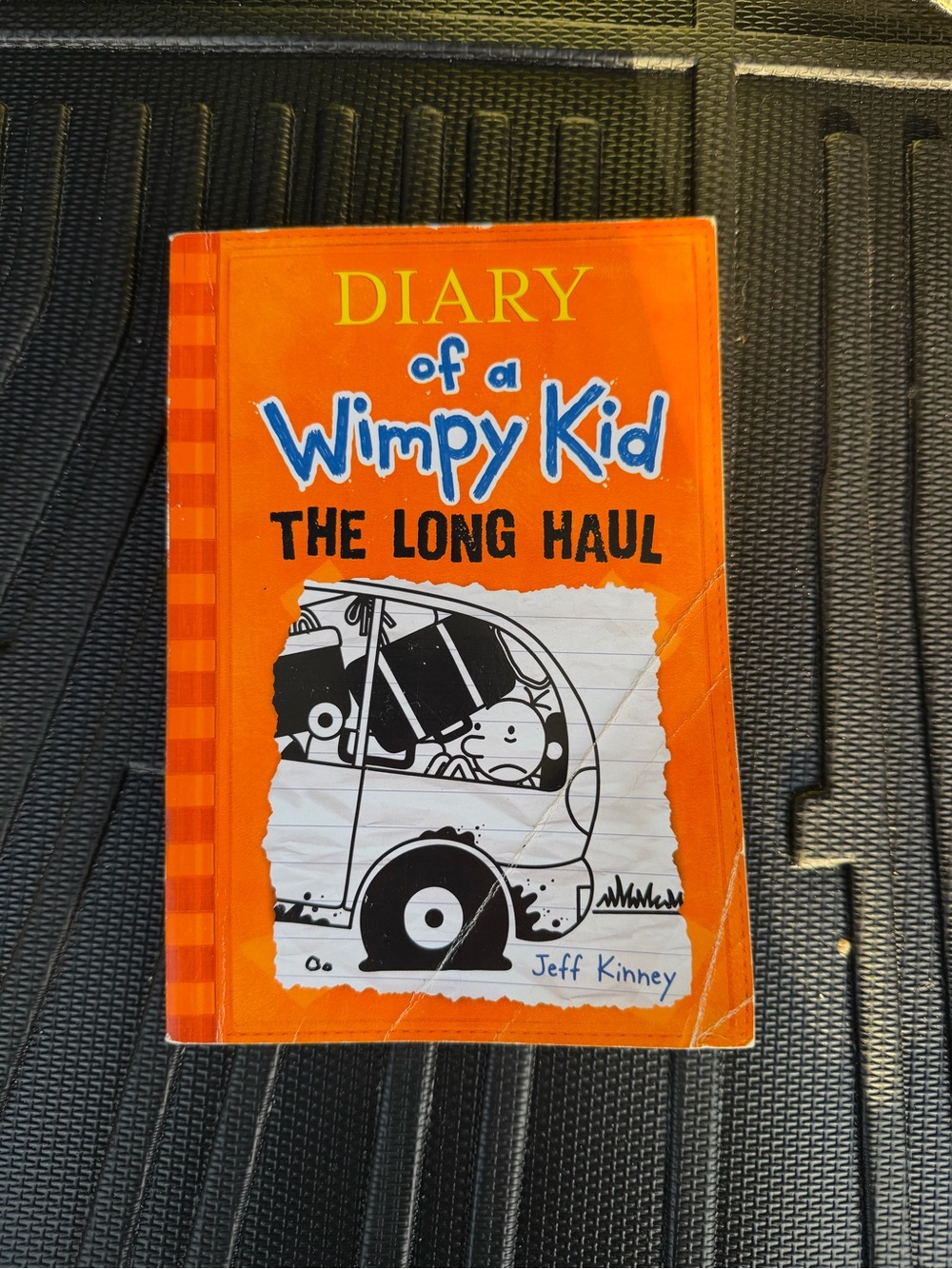Diary of a Wimpy Kid: The Long Haul - Bright Orange Hardcover